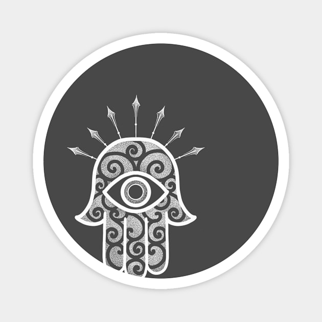 Hamsa Magnet by BeN1HaNa